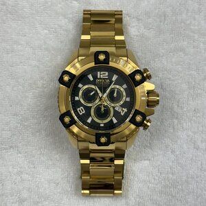 Invicta Reserve Arsenal Octane 63mm Swiss Chronograph Gold Watch